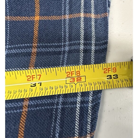 Columbia Shirt Men’s Size 2XLT Plaid Button Up Chest Pocket Cotton Blend Outdoor - Picture 6 of 8